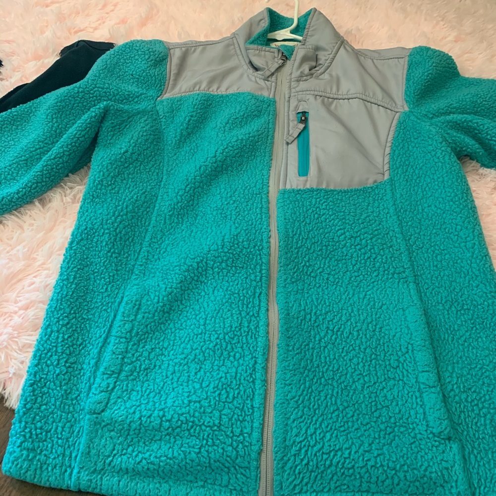 Teal jacket